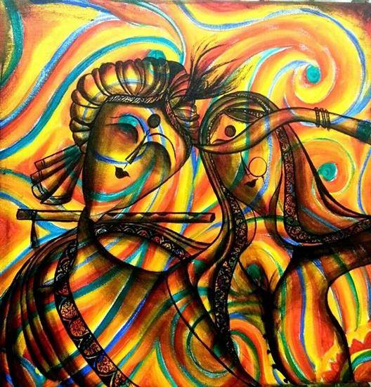 Painting by Anjalee S Goel - Pure love