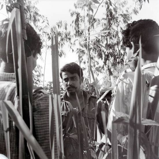 Photograph by Prem Vaidya - Mukti Bahini freedom fighters in their hideouts, East Pakistan