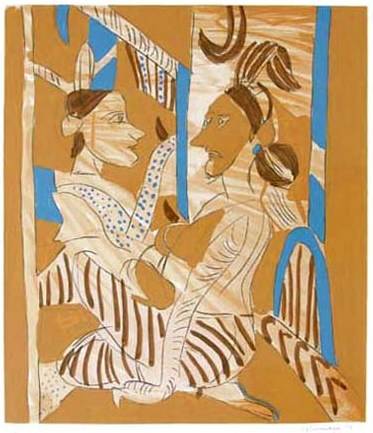 Paintings by K G Subramanyan - Untitled V