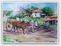 Mumbai Paintings by Chitra Vaidya