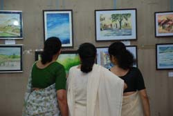 Demonstration of Painting by Sanjay Shelar & Khilchand Chaudhary