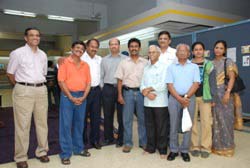 Demonstration of Painting by Sanjay Shelar & Khilchand Chaudhary