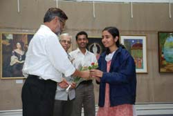 Demonstration of Painting by Sanjay Shelar & Khilchand Chaudhary