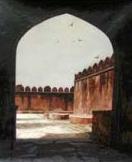 Archway, Painting by Sanjay Bhattacharya 