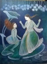 Untitled - 4, Painting by Aasha Radhika