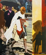 1931, UK, Painting by Manhar Kapadia