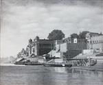 Benaras Ghat - 1, Painting by Prakash Ghadge