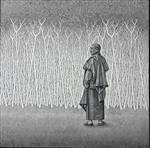 Monk13 - IV, Painting by Prakash Ghadge