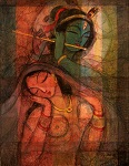 A wonderful time, Painting by Ramkrishna Kamble