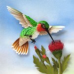 Humming, Painting by Satish Ghatpande