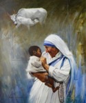 Mother of Love, Painting by Vilas Chormale