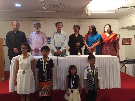 With Bronze Medal winning child artists