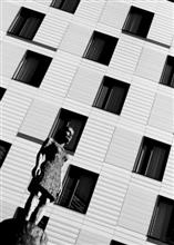 Abstract in Architecture - 15, photograph by Ajit Singh, HP 12 Color Photo Paper Satin (Thickness 240 gsm), 26 x 18 inches