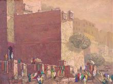 Banaras - 28, painting by Yashwant Shirwadkar, Oil on Canvas, 30 x 40 inches