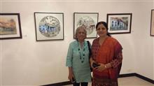 Ms Nayna from Tao Art Gallery at the show