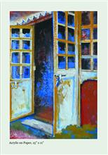 Call of the Hills, Brochure - Page - 9, Exhibition of paintings and sketches by Chitra Vaidya, at Jehangir Art Gallery, Mumabai