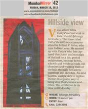 Call of the Hills - Article in Mumbai Mirror