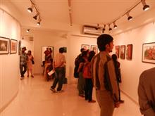 The show had visitors all the time	 