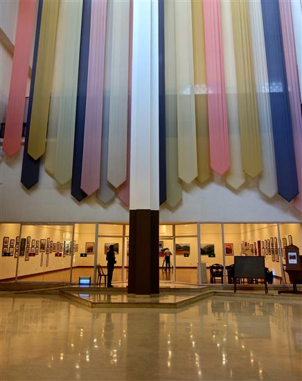 View of the Art Gallery at Nehru Centre, Mumbai
