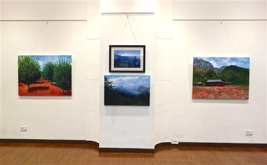 Display at Nehru Centre Art Gallery - 2