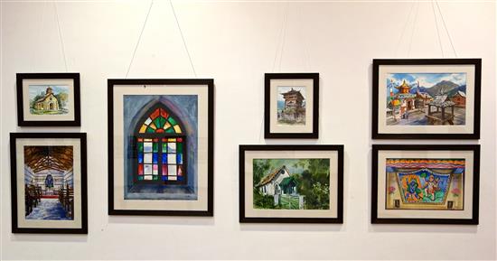 Display at Nehru Centre Art Gallery - 3