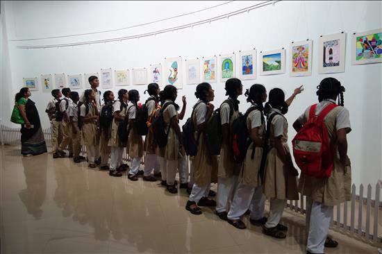 School visit to the exhibition