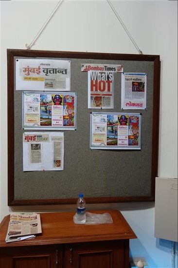 The exhibition received good media publicity