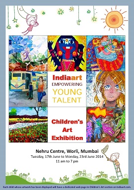 Children's Art Exhibition - Nehru Centre, Mumbai - June 2014