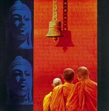 Colours of Life, Evoke painting by Charan Sharma, Acrylic on Canvas, 36 X 36 inches