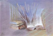 Colours of Life, Bonsai painting by Jaideep Mehrotra, Watercolour and  pigmented ink on archival paper, 20 X 14 inches