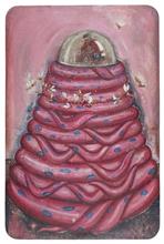 Colours of Life, Untitled,  painting by Reena Kallat, Mixed media on paper, 28 x 42 inches