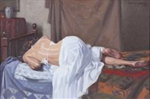 Colours of Life, Figure,  painting by Sanjay Shelar, Oil on canvas, 30 x 20 inches