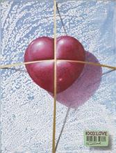 Colours of Life, 100 % love,  painting by Subhash Pal, Mixed media on canvas, 51 x 39 inches