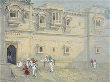 Colours of Life, Untitled - 1,  painting by Yashwant Shirwadkar, Oil on canvas, 40 x 30 inches