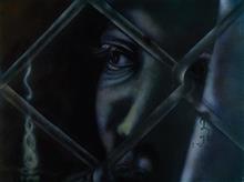 1947 - Hope, painting by Raqesh Vashisth, Acrylic on Canvas, 36 x 48    inches