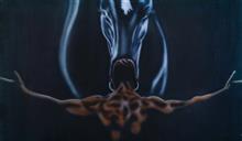 Prestige, painting by Raqesh Vashisth, Acrylic on Canvas, 36 x 84 inches