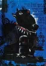 Shiv Nandi, painting by Raqesh Vashisth, Acrylic on Canvas, 42 x 32.4 inches