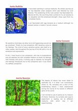 Emerging Artists show - Brochure page 2