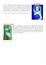 Emerging Artists show - Brochure page 7