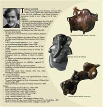 Ganapati - An exclusive exhibition of 51 bronze sculptures of Ganesha by five sculptors, Brochure page - 3