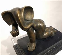 Bal Ganesh, Sculpture by Tapas Sarkar