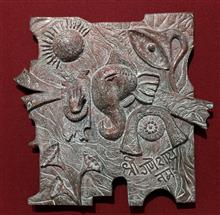 Ganesha - VI, Sculpture by Chandan Roy