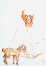  painting by Natu Mistry 