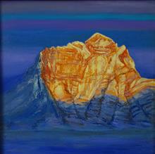 Untitled - 4, Paintings by Kishor Randiwe, Oil on Canvas, 24 x 24 inches