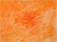 Marigold, Painting by Manju Srivatsa, Watercolour on Paper, 12 x 16 inches