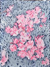 Oleander, Painting by Manju Srivatsa, Watercolour on Paper, 19 x 14  inches