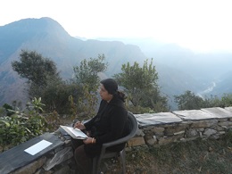 Artist Chitra Vaidya
