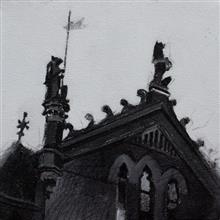 Mumbai Diary - 103, painting by Anwar Husain, Acrylic on Canvas, 8 x 8 inches