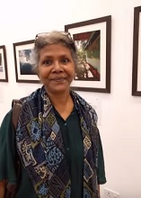 Artist Milburn Cherian speaks about Milind Sathe's solo photography show at Nehru Centre, Worli, Mumbai (Augsut 2016)