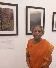Artist and Art Teacher Dr Nalini Bhagwat speaks about Milind Sathe's solo photography show at Nehru